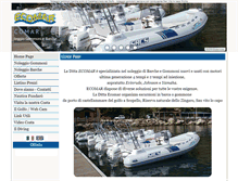 Tablet Screenshot of charterboats-ecomar.it